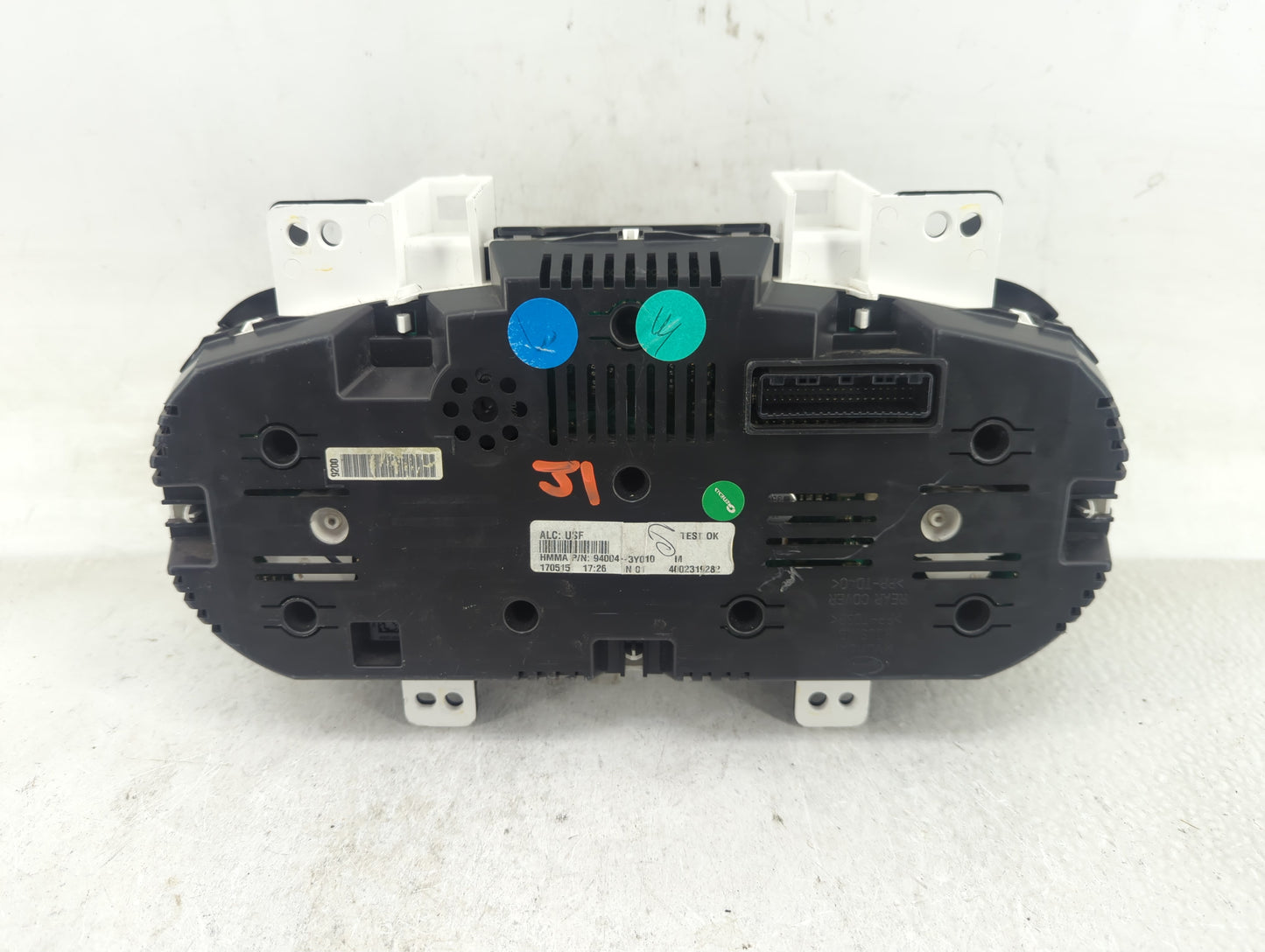 2014-2016 Hyundai Elantra Instrument Cluster Speedometer Gauges P/N:94004-3Y010 Fits Fits 2014 2015 2016 OEM Used Auto Parts