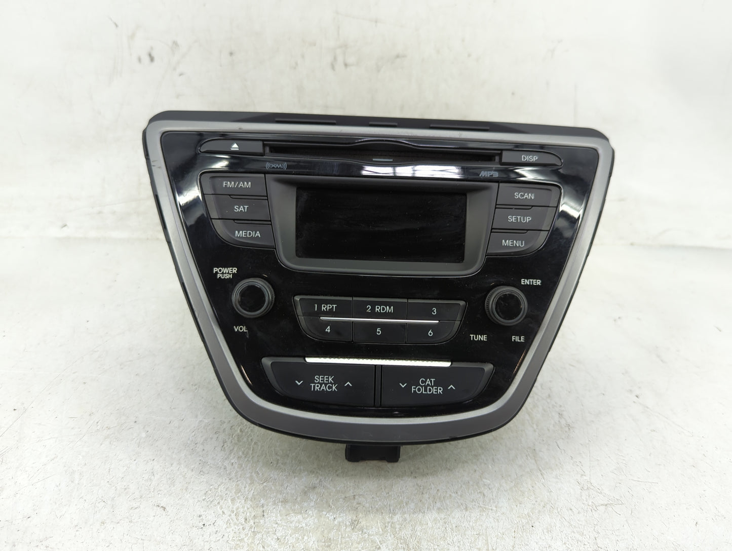 2014-2016 Hyundai Elantra Radio AM FM Cd Player Receiver Replacement P/N:96170-3X156GU Fits Fits 2014 2015 2016 OEM Used Aut