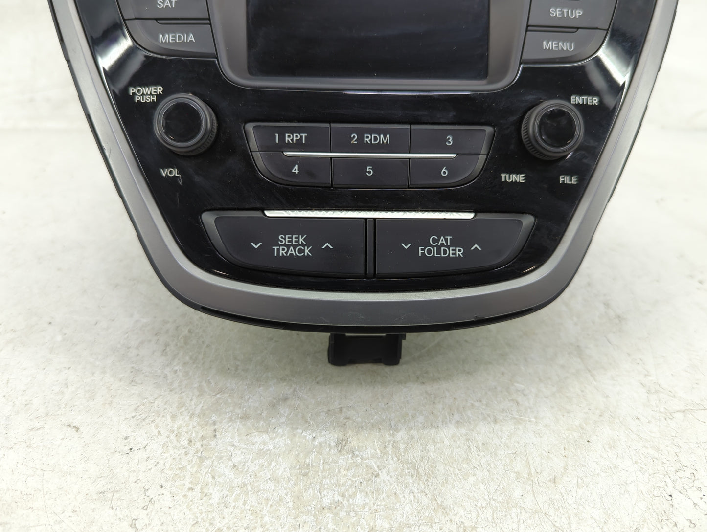 2014-2016 Hyundai Elantra Radio AM FM Cd Player Receiver Replacement P/N:96170-3X156GU Fits Fits 2014 2015 2016 OEM Used Aut