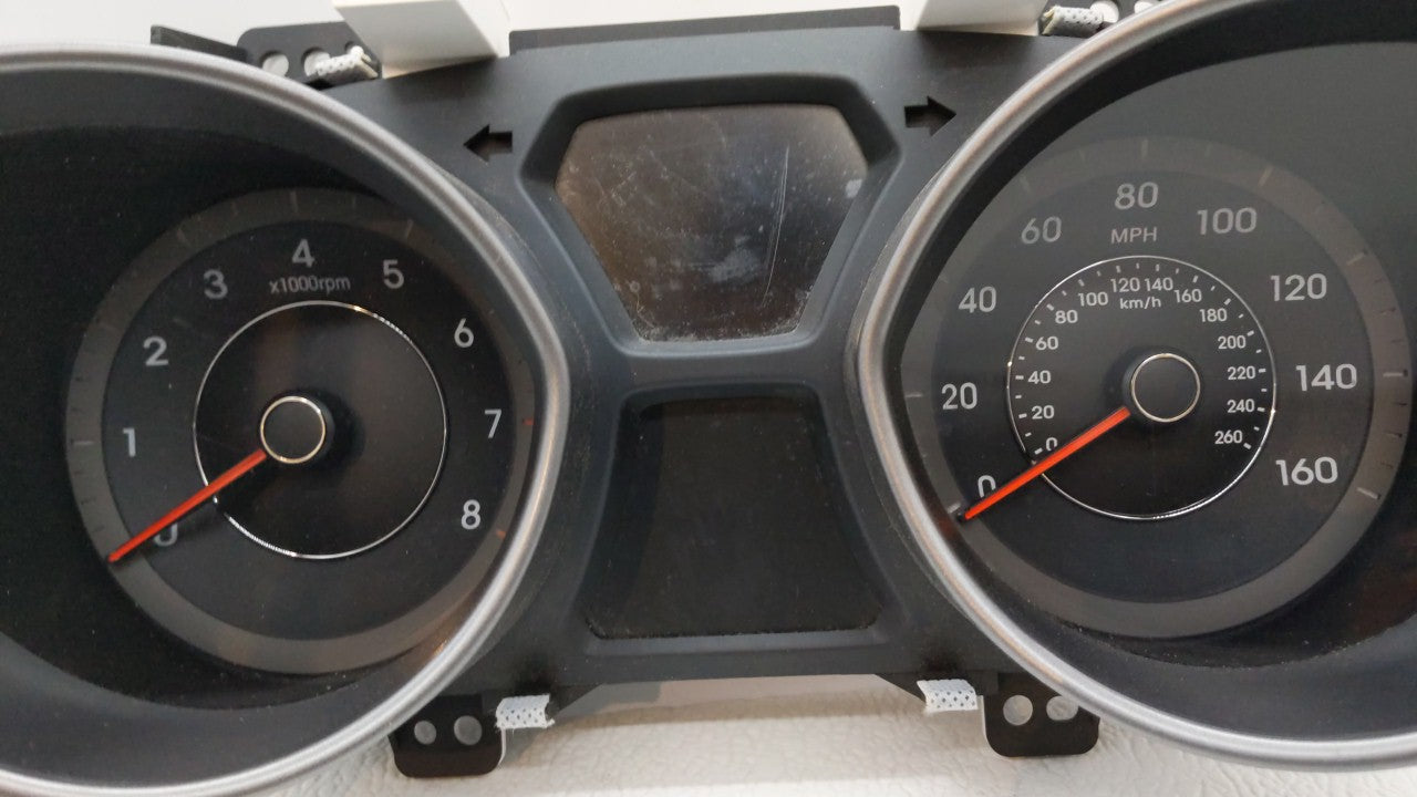 2014-2016 Hyundai Elantra Instrument Cluster Speedometer Gauges Fits Fits 2014 2015 2016 OEM Used Auto Parts - Oemusedautopa
