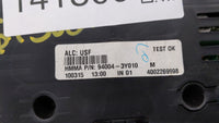 2014-2016 Hyundai Elantra Instrument Cluster Speedometer Gauges Fits Fits 2014 2015 2016 OEM Used Auto Parts - Oemusedautopa