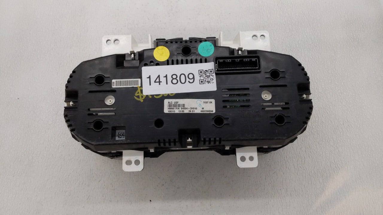 2014-2016 Hyundai Elantra Instrument Cluster Speedometer Gauges Fits Fits 2014 2015 2016 OEM Used Auto Parts - Oemusedautopa