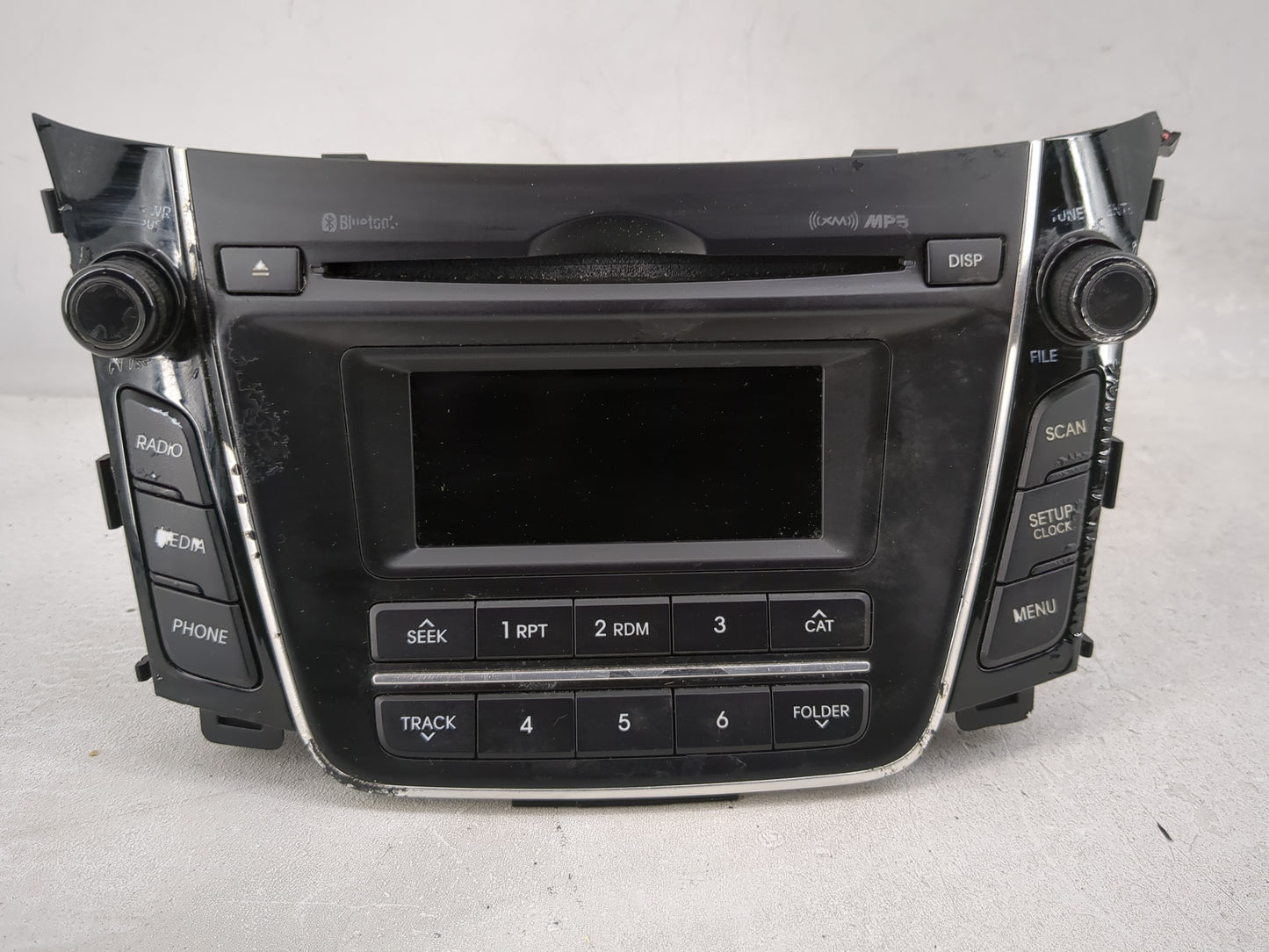 2016-2017 Hyundai Elantra Radio AM FM Cd Player Receiver Replacement P/N:96170-A5270GU Fits Fits 2016 2017 OEM Used Auto Par