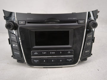 2016-2017 Hyundai Elantra Radio AM FM Cd Player Receiver Replacement P/N:96170-A5270GU Fits Fits 2016 2017 OEM Used Auto Par
