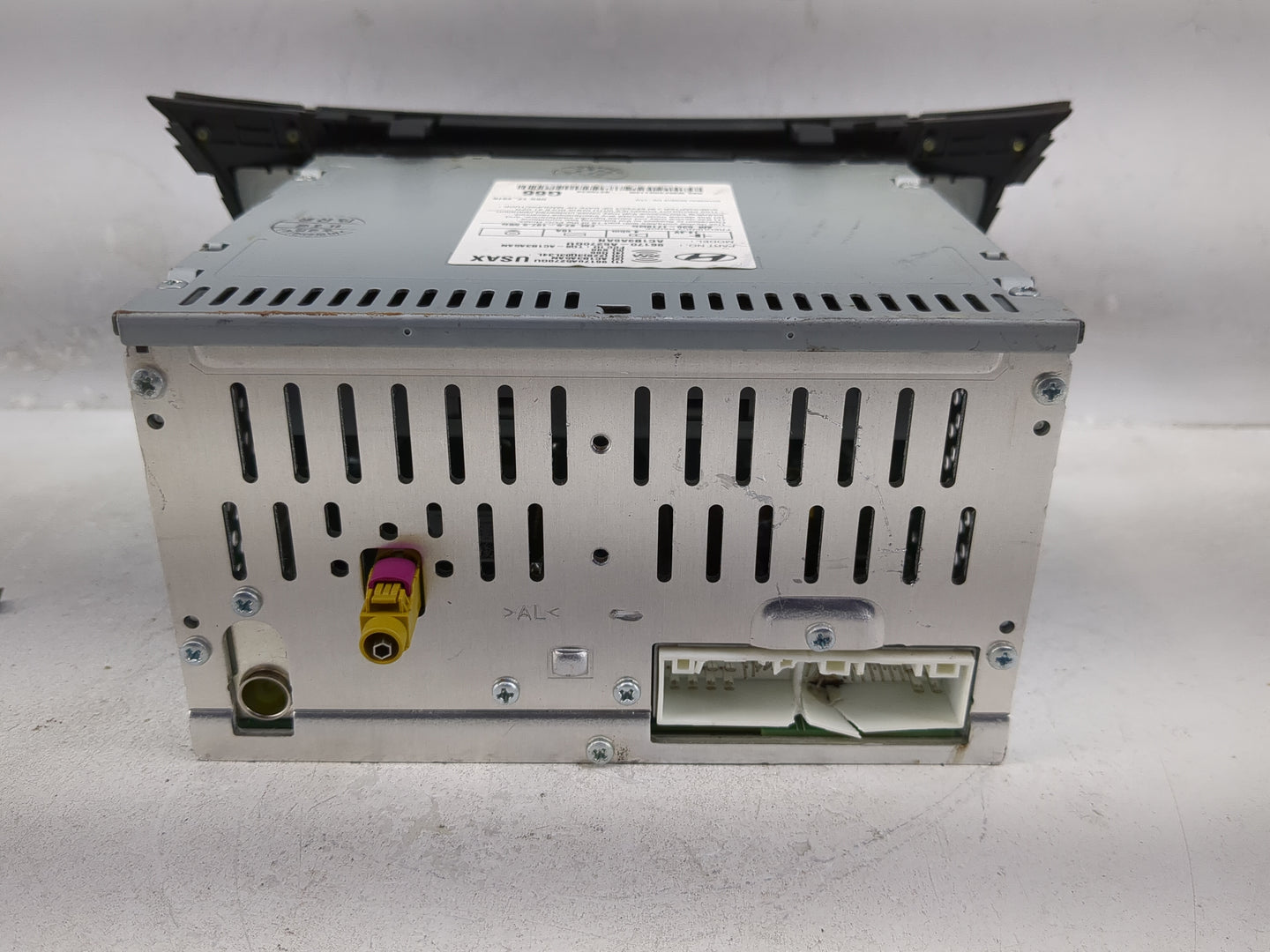 2016-2017 Hyundai Elantra Radio AM FM Cd Player Receiver Replacement P/N:96170-A5270GU Fits Fits 2016 2017 OEM Used Auto Par