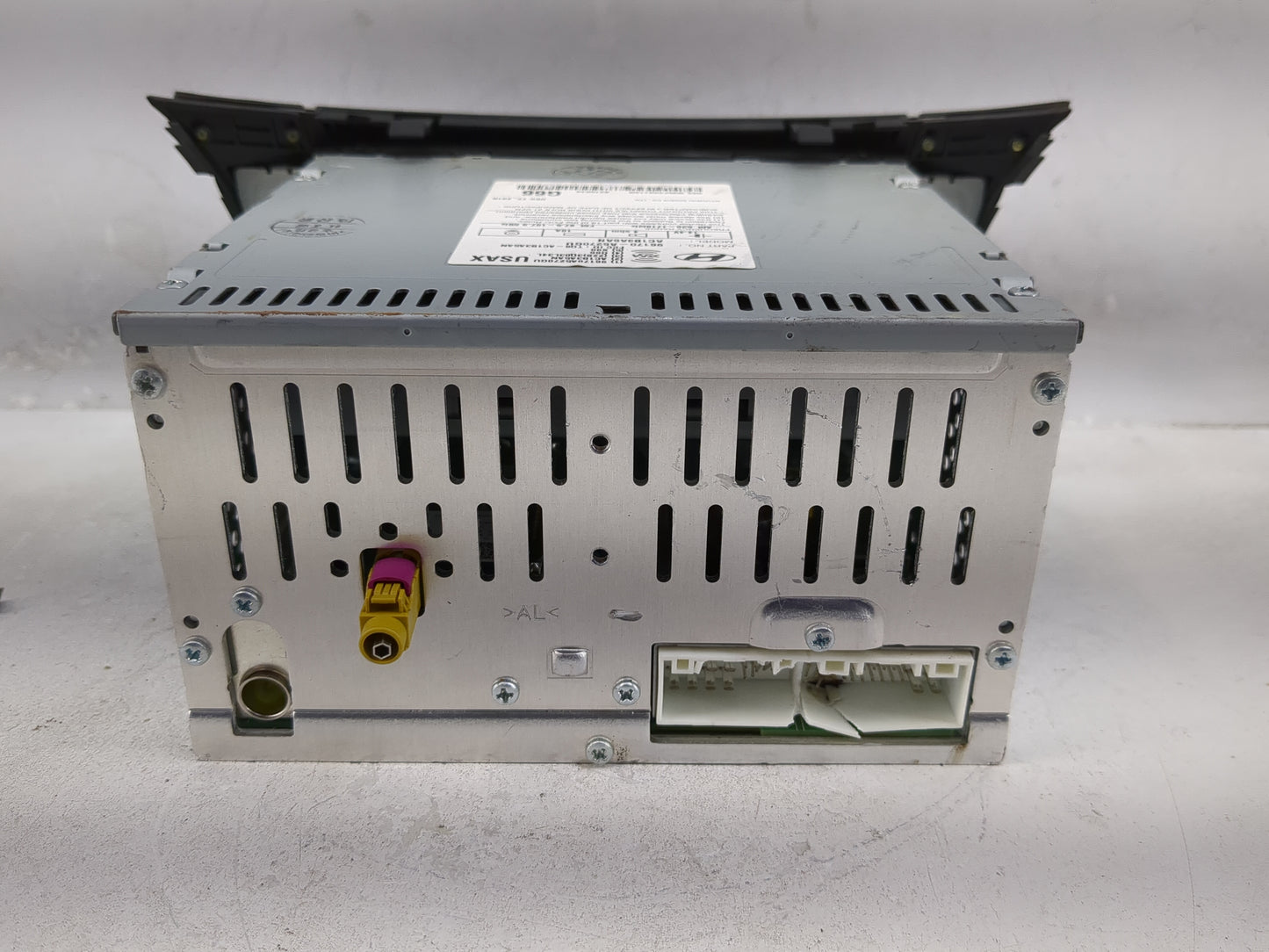 2016-2017 Hyundai Elantra Radio AM FM Cd Player Receiver Replacement P/N:96170-A5270GU Fits Fits 2016 2017 OEM Used Auto Par