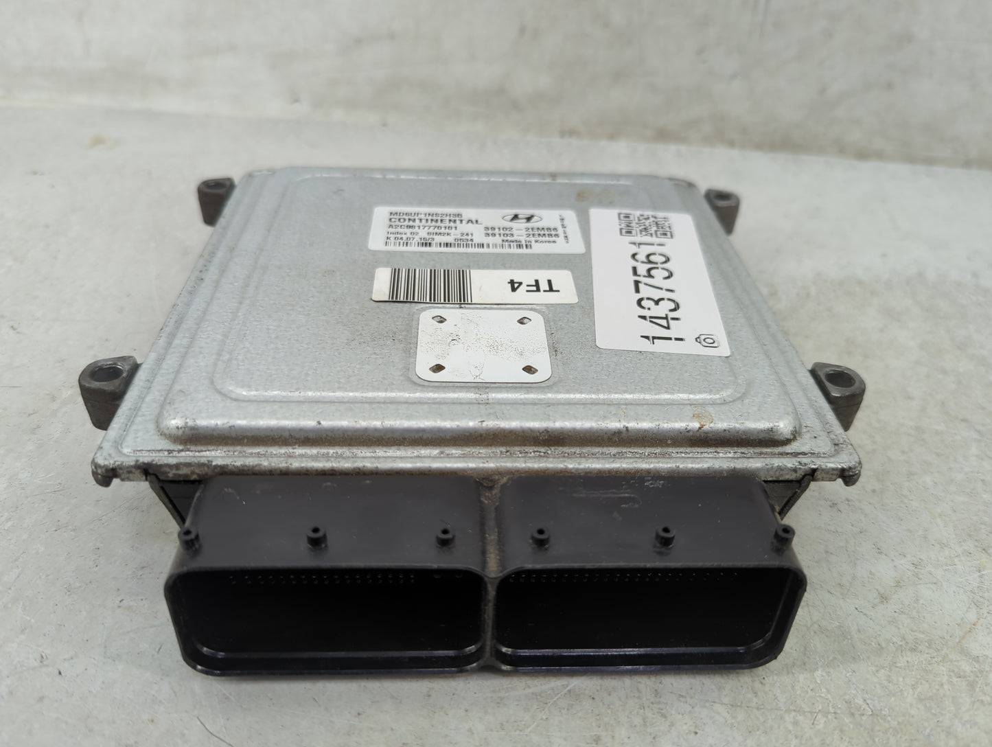 2014-2016 Hyundai Elantra PCM Engine Control Computer ECU ECM PCU OEM P/N:39102-2EMB6 39103-2EMB6 Fits Fits 2014 2015 2016 O