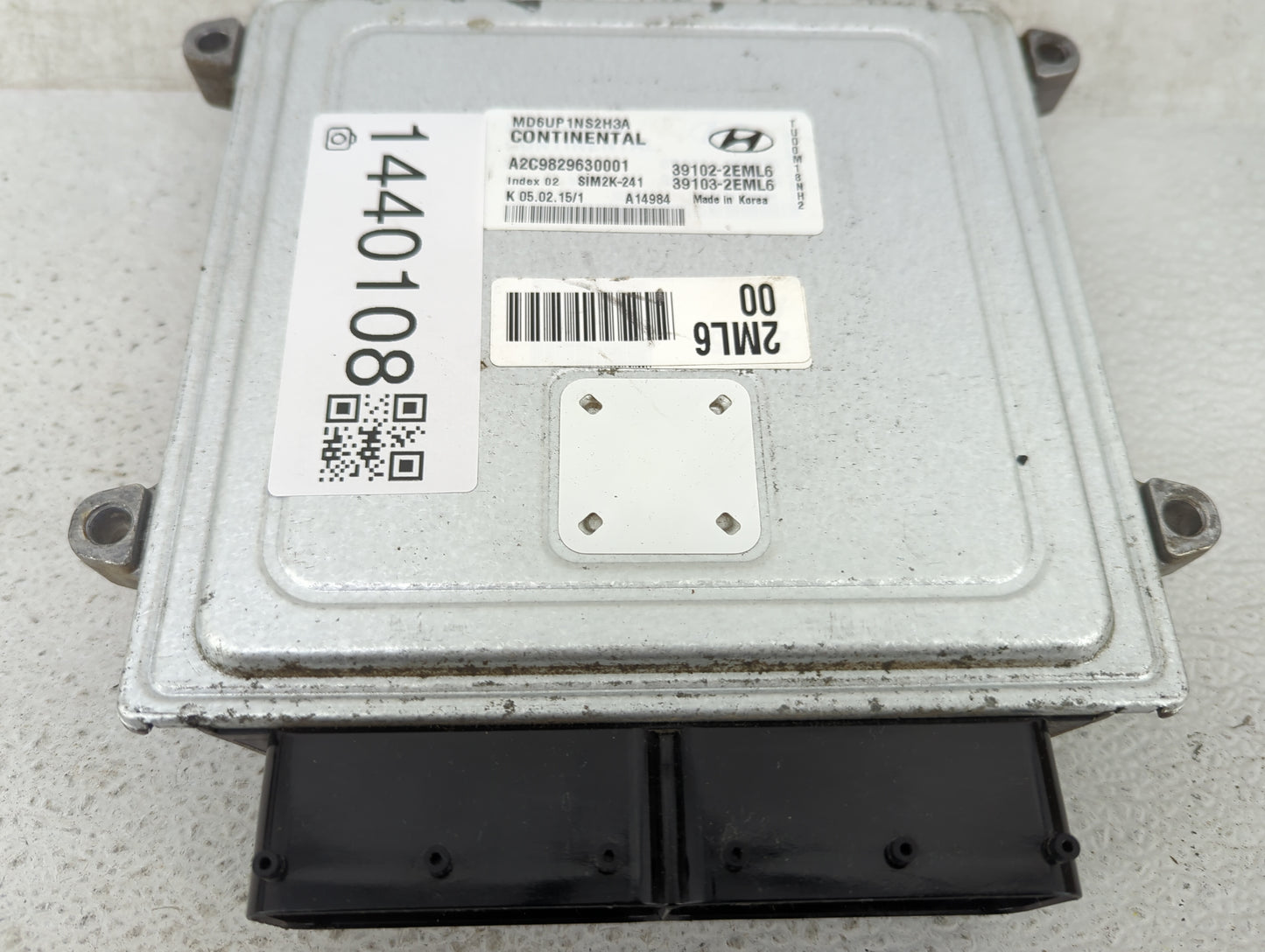 2014-2016 Hyundai Elantra PCM Engine Control Computer ECU ECM PCU OEM P/N:MD6UP1NS2H3A A2C9829630001 Fits Fits 2014 2015 201