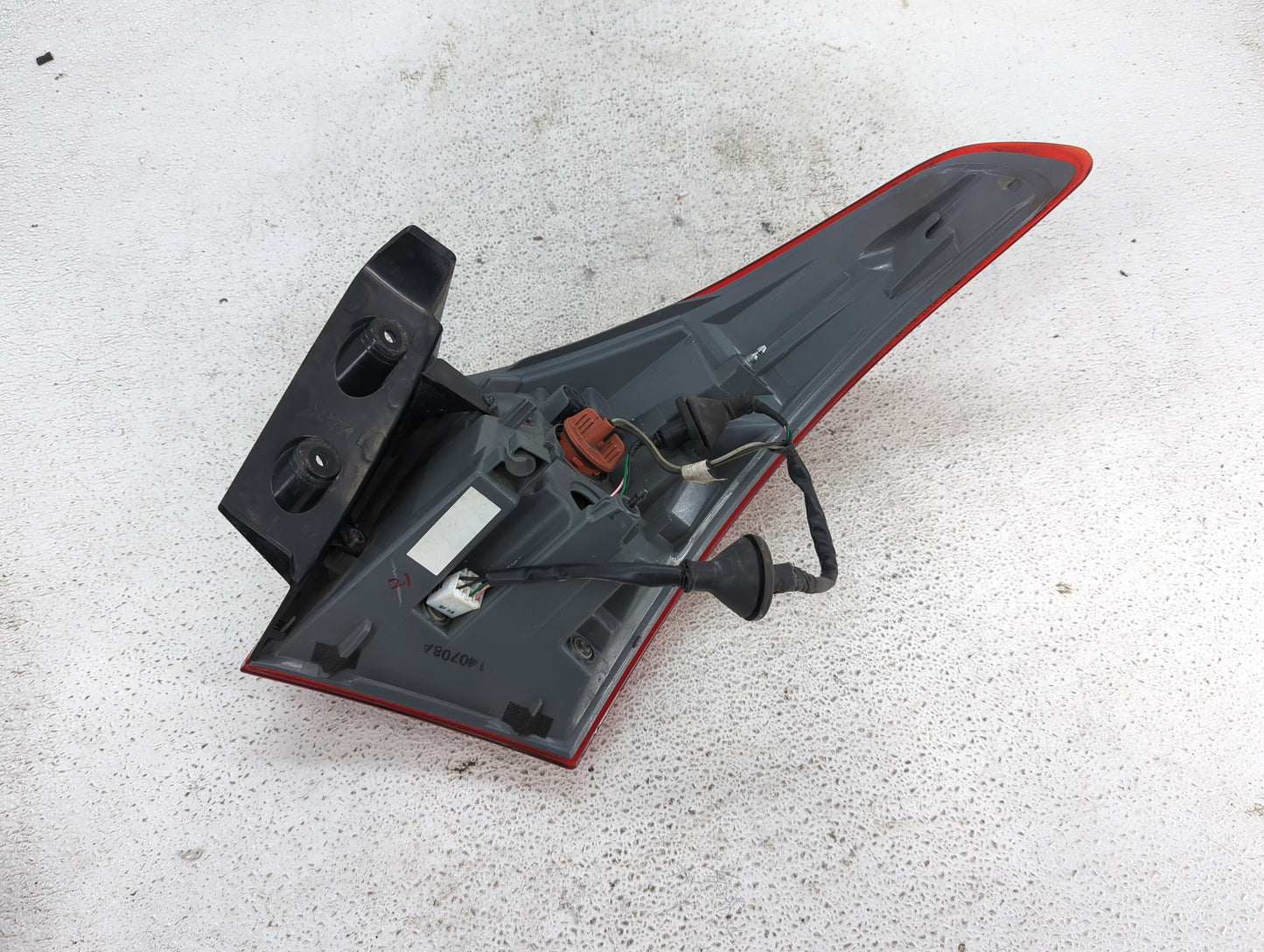 2014-2017 Hyundai Elantra Tail Light Assembly Driver Left OEM P/N:92401-A50 Fits Fits 2014 2015 2016 2017 OEM Used Auto Part