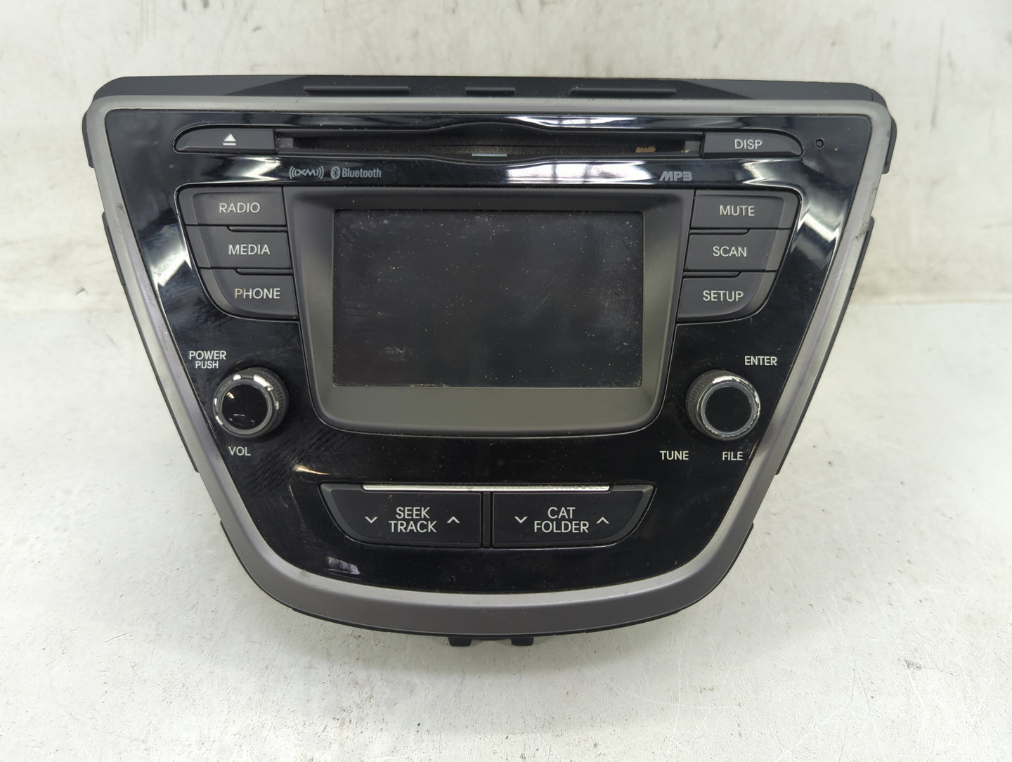 2014-2016 Hyundai Elantra Radio AM FM Cd Player Receiver Replacement P/N:961803X165GU AM9B0MDANGU Fits Fits 2014 2015 2016 O