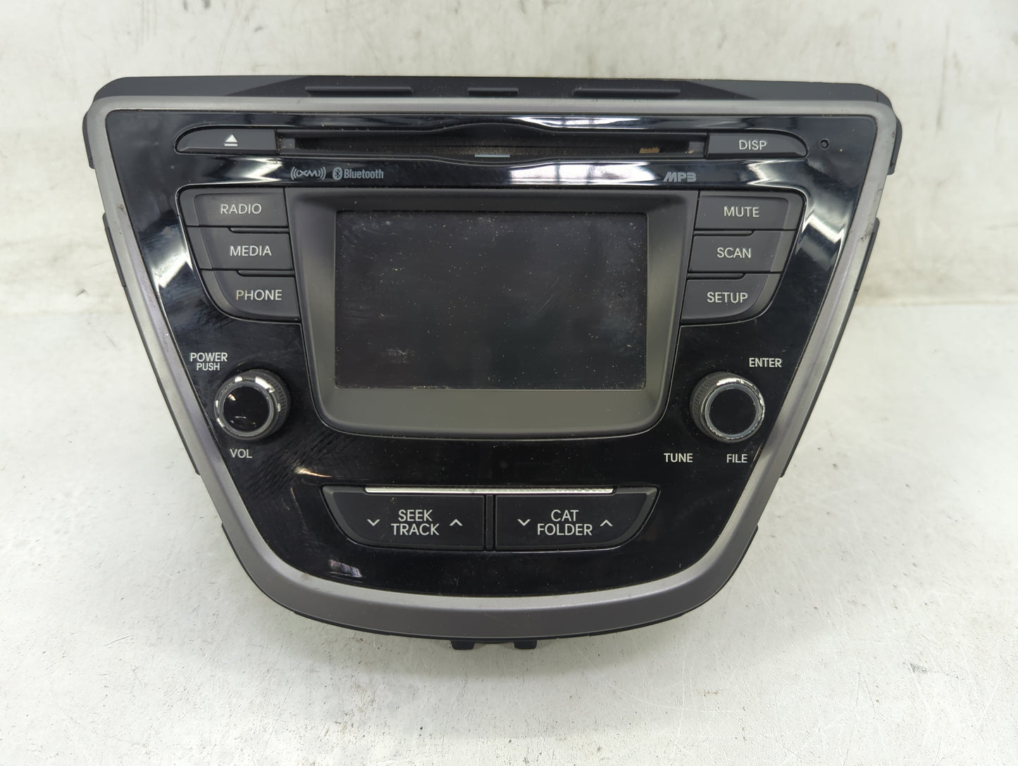 2014-2016 Hyundai Elantra Radio AM FM Cd Player Receiver Replacement P/N:961803X165GU AM9B0MDANGU Fits Fits 2014 2015 2016 O