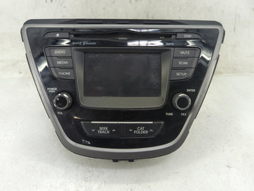 2014-2016 Hyundai Elantra Radio AM FM Cd Player Receiver Replacement P/N:961803X165GU AM9B0MDANGU Fits Fits 2014 2015 2016 O