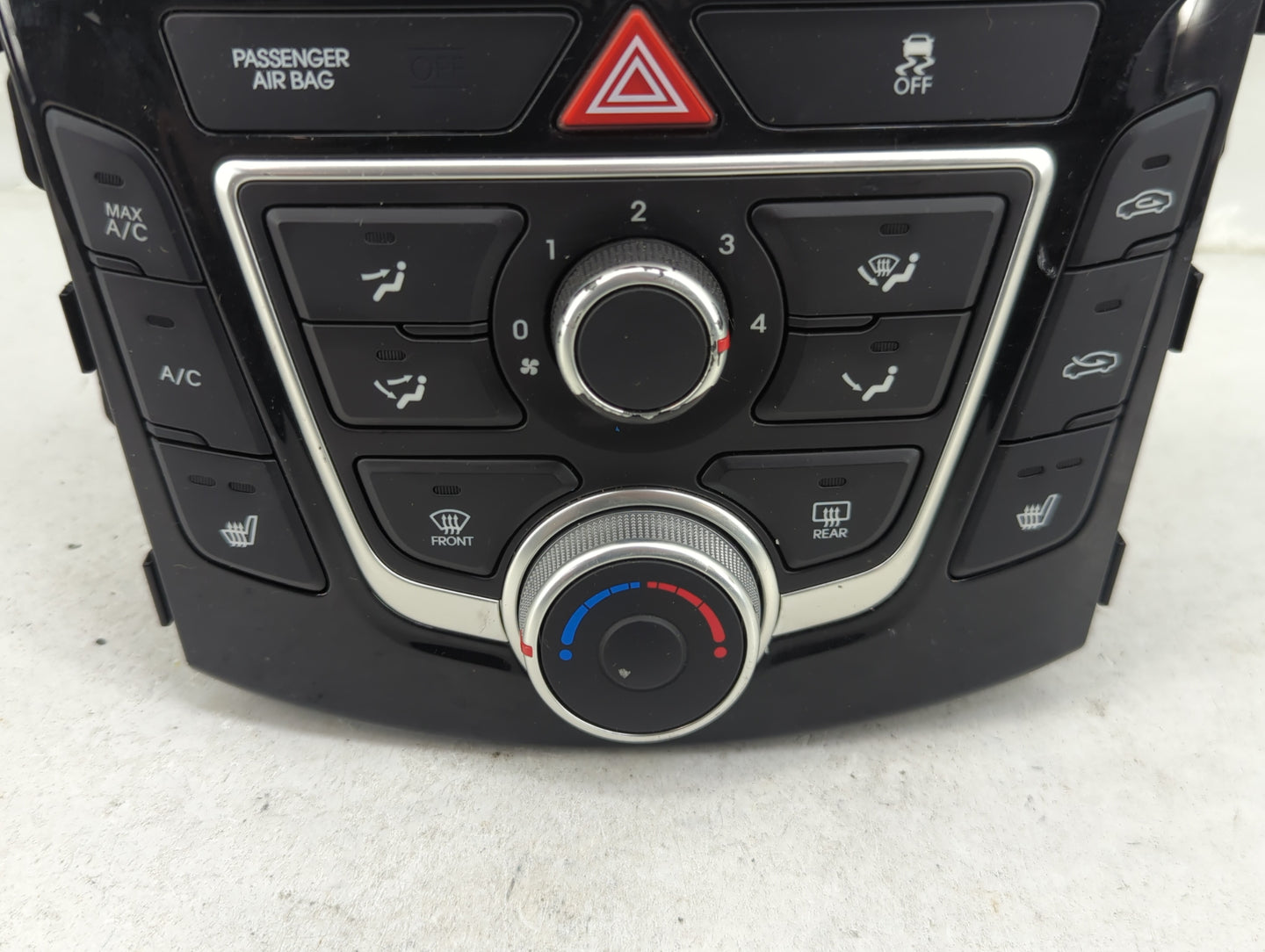 2013-2017 Hyundai Elantra Climate Control Module Temperature AC/Heater Replacement P/N:97250-A5XXX 97250-A6XXX Fits OEM Used