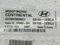 2014-2016 Hyundai Elantra PCM Engine Control Computer ECU ECM PCU OEM P/N:39103-2EML6 39102-2EML6 Fits Fits 2014 2015 2016 O