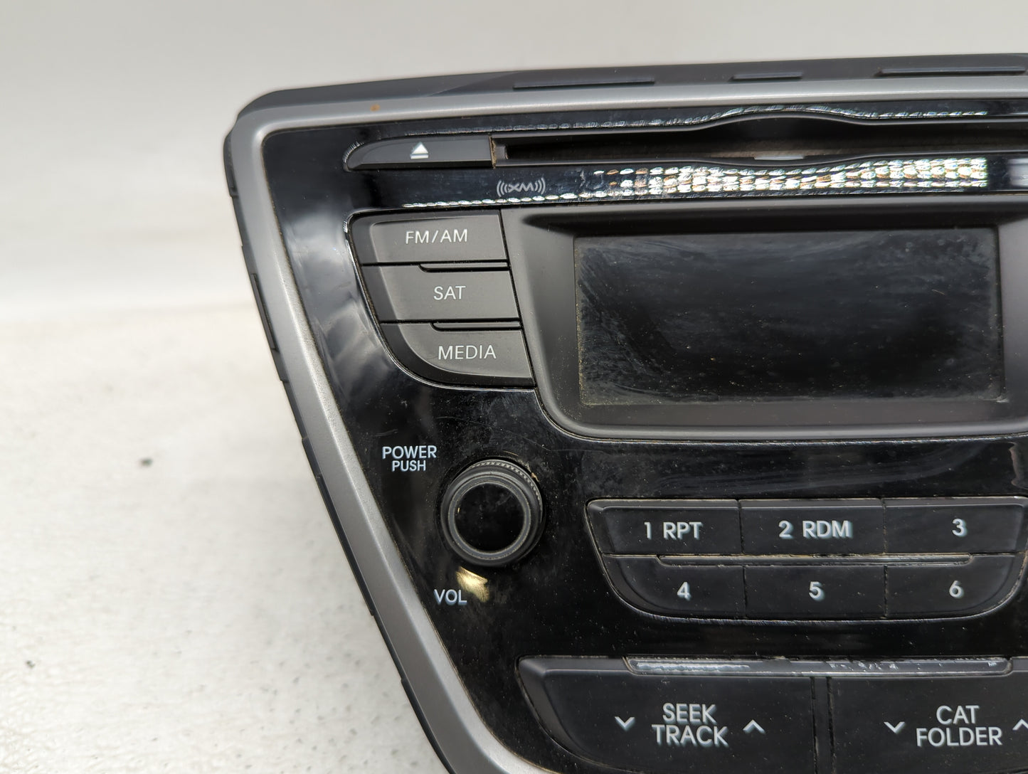 2014-2016 Hyundai Elantra Radio AM FM Cd Player Receiver Replacement P/N:96170-3X156GU Fits Fits 2014 2015 2016 OEM Used Aut