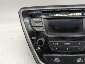 2014-2016 Hyundai Elantra Radio AM FM Cd Player Receiver Replacement P/N:96170-3X156GU Fits Fits 2014 2015 2016 OEM Used Auto Parts