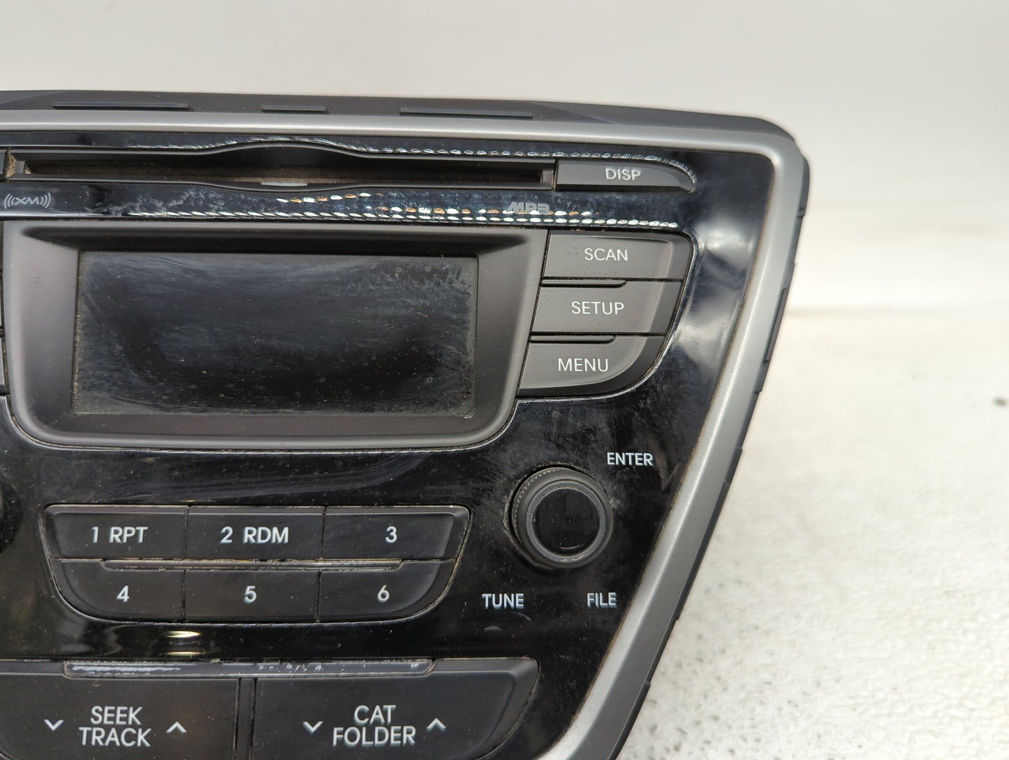 2014-2016 Hyundai Elantra Radio AM FM Cd Player Receiver Replacement P/N:96170-3X156GU Fits Fits 2014 2015 2016 OEM Used Aut