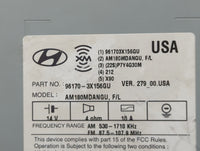 2014-2016 Hyundai Elantra Radio AM FM Cd Player Receiver Replacement P/N:96170-3X156GU Fits Fits 2014 2015 2016 OEM Used Aut