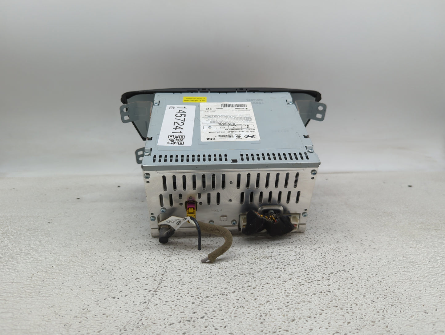 2014-2016 Hyundai Elantra Radio AM FM Cd Player Receiver Replacement P/N:96170-3X156GU Fits Fits 2014 2015 2016 OEM Used Aut