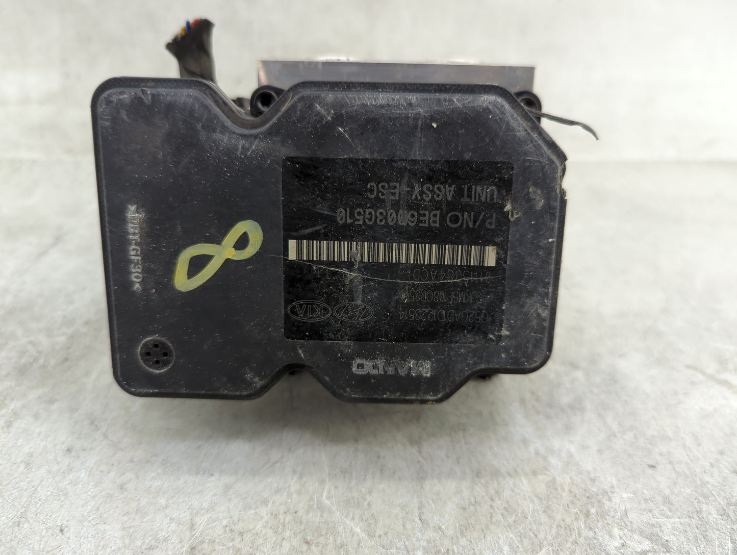 2014-2016 Hyundai Elantra ABS Pump Control Module Replacement P/N:58920-3X630 BE6003G510, G52GAD1D1223514 Fits Fits 2014 201