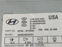 2014-2016 Hyundai Elantra Radio AM FM Cd Player Receiver Replacement P/N:961803X165GU AM9B0MDANGU Fits Fits 2014 2015 2016 O