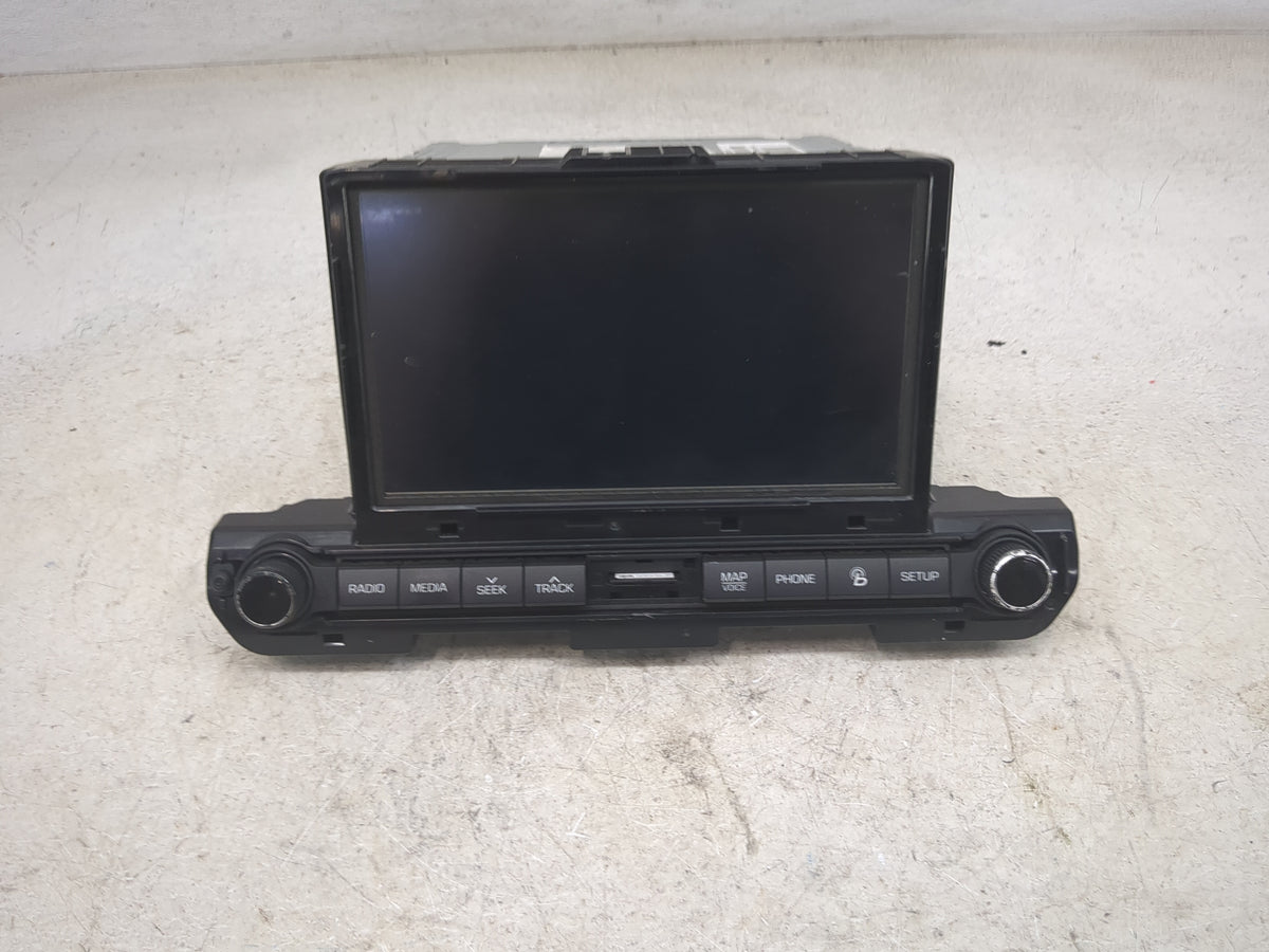 2016 Hyundai Elantra Radio AM FM Cd Player Receiver Replacement P/N:96560-C6500RY AT041P28N, D3965 51050 Fits OEM Used Auto 