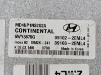 2014-2016 Hyundai Elantra PCM Engine Control Computer ECU ECM PCU OEM P/N:MD4UP1NS2G2A 5WY3875G Fits Fits 2014 2015 2016 OEM