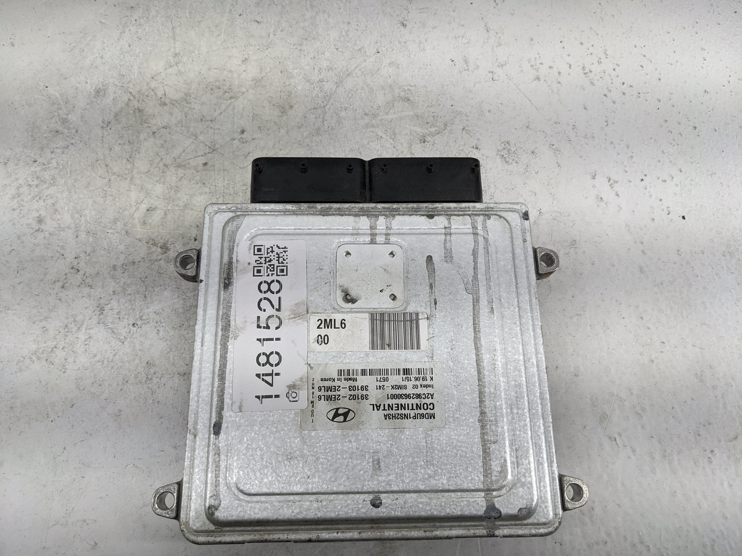 2014-2016 Hyundai Elantra PCM Engine Control Computer ECU ECM PCU OEM P/N:MD6UP1NS2H3A A2C9829630001 Fits Fits 2014 2015 201