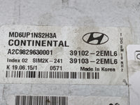 2014-2016 Hyundai Elantra PCM Engine Control Computer ECU ECM PCU OEM P/N:MD6UP1NS2H3A A2C9829630001 Fits Fits 2014 2015 201