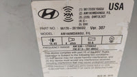 2014-2016 Hyundai Elantra Am Fm Cd Player Radio Receiver - Oemusedautoparts1.com
