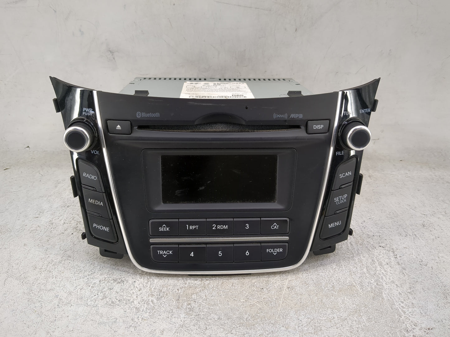 2016-2017 Hyundai Elantra Radio AM FM Cd Player Receiver Replacement P/N:96170-A5260GU AC1B2A5AN Fits Fits 2016 2017 OEM Use