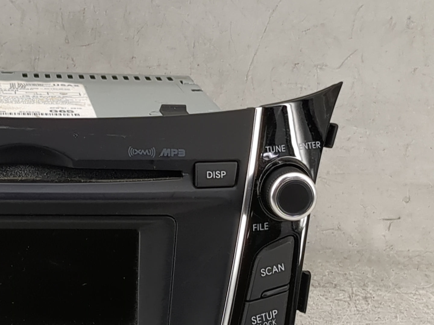 2016-2017 Hyundai Elantra Radio AM FM Cd Player Receiver Replacement P/N:96170-A5260GU AC1B2A5AN Fits Fits 2016 2017 OEM Use