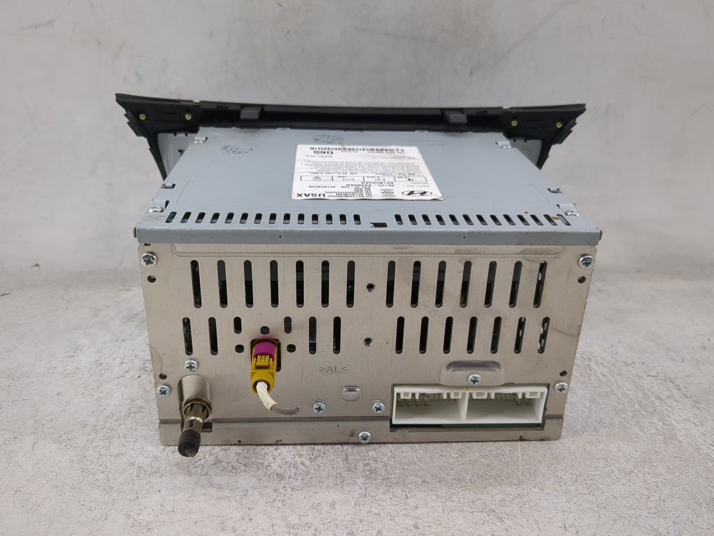 2016-2017 Hyundai Elantra Radio AM FM Cd Player Receiver Replacement P/N:96170-A5260GU AC1B2A5AN Fits Fits 2016 2017 OEM Use