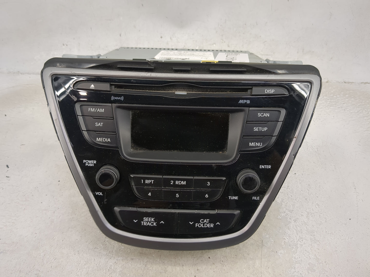 2014-2016 Hyundai Elantra Radio AM FM Cd Player Receiver Replacement P/N:96170-3X156GU AM180MDANGU Fits Fits 2014 2015 2016 