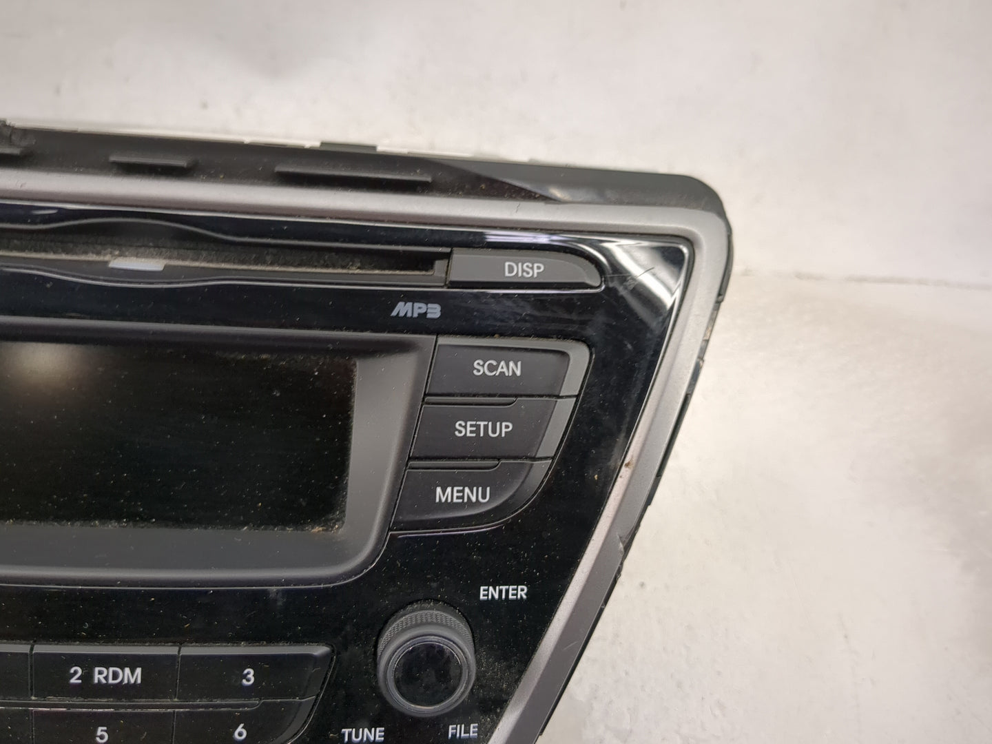 2014-2016 Hyundai Elantra Radio AM FM Cd Player Receiver Replacement P/N:96170-3X156GU AM180MDANGU Fits Fits 2014 2015 2016 