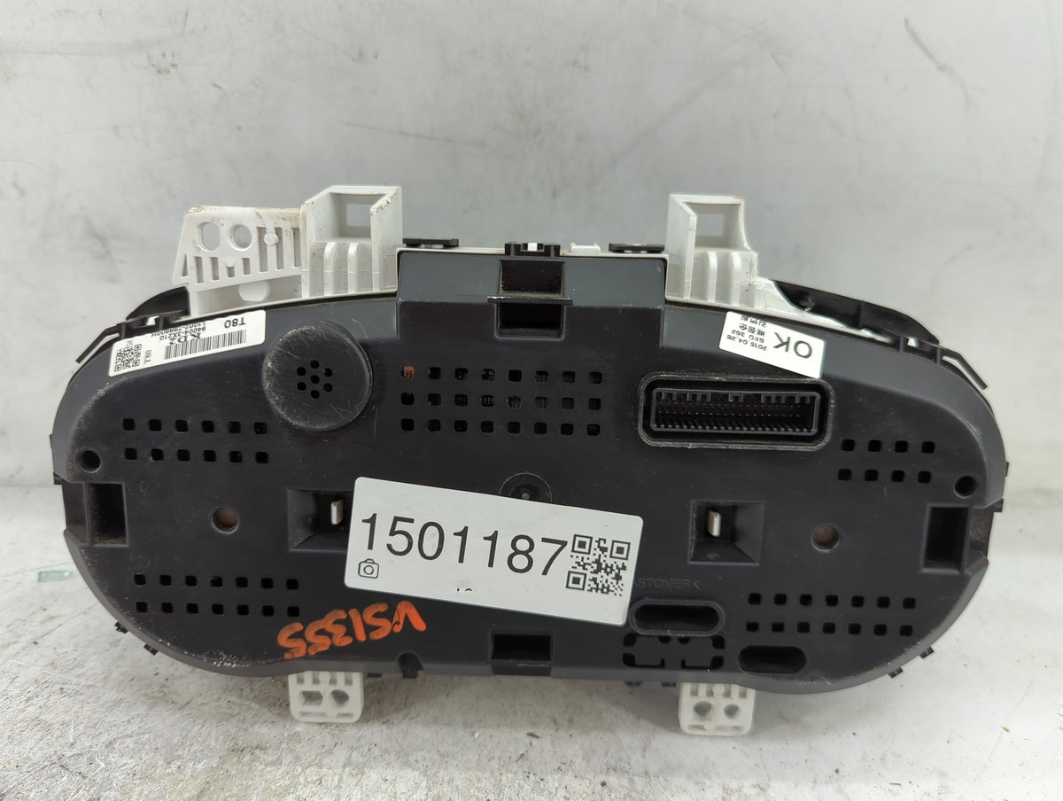 2014-2016 Hyundai Elantra Instrument Cluster Speedometer Gauges P/N:94004-3X210 11002-798800H Miles: Fits Fits 2014 2015 201
