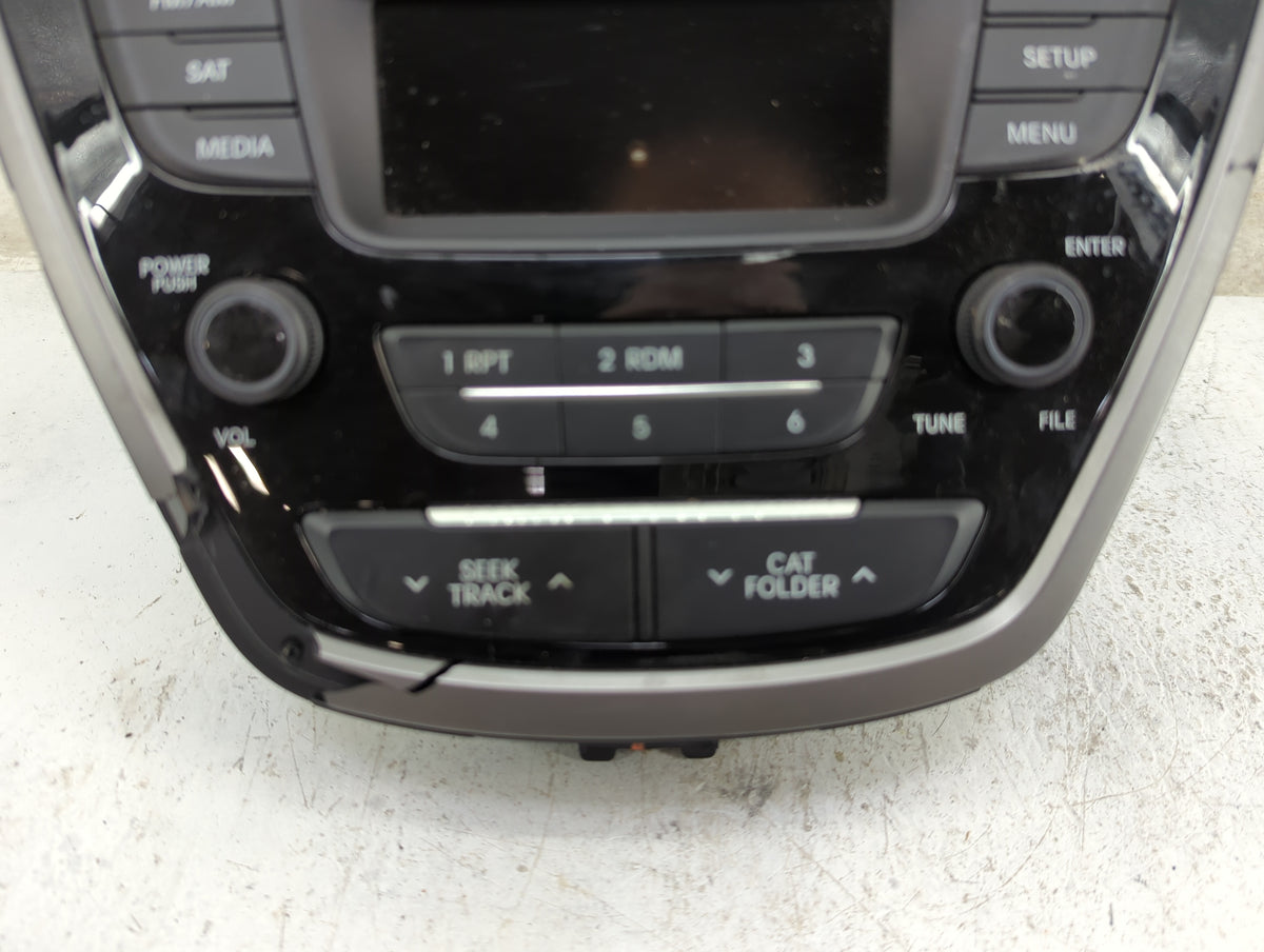 2014-2016 Hyundai Elantra Radio AM FM Cd Player Receiver Replacement P/N:961703X156GU AM180MDANGU Fits Fits 2014 2015 2016 O