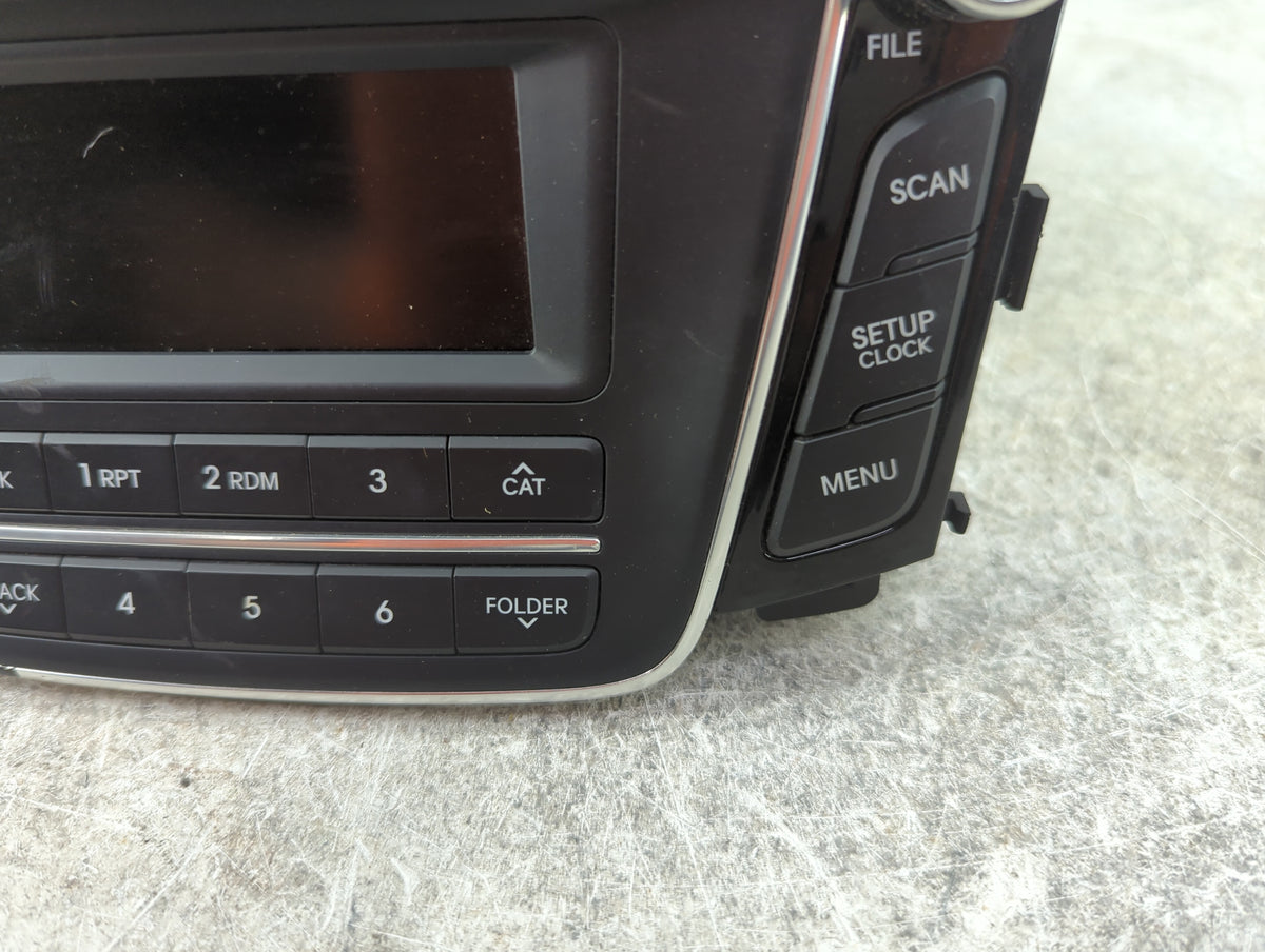 2016-2017 Hyundai Elantra Radio AM FM Cd Player Receiver Replacement P/N:96170-A5260GU AC1B2A5AN Fits Fits 2016 2017 OEM Use