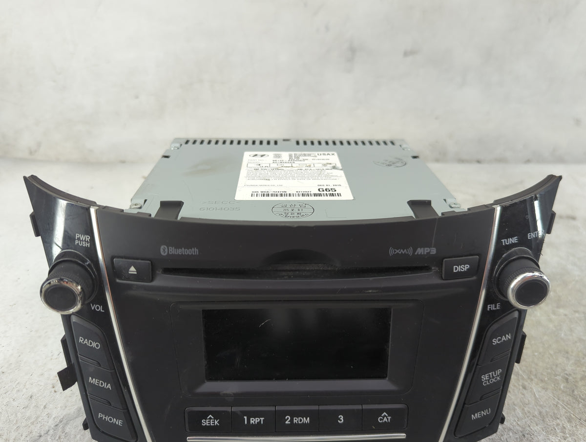 2016-2017 Hyundai Elantra Radio AM FM Cd Player Receiver Replacement P/N:96170-A5260GU AC1B2A5AN Fits Fits 2016 2017 OEM Use