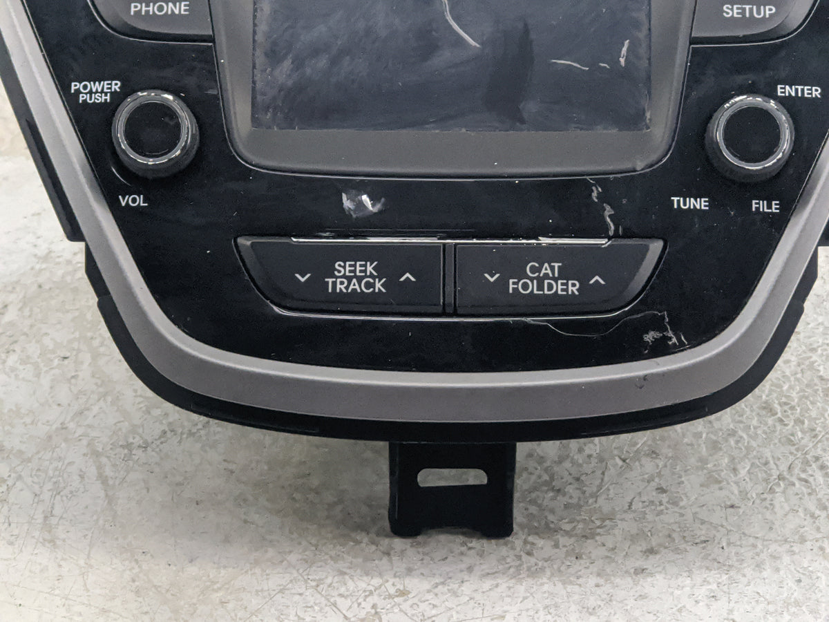 2014-2016 Hyundai Elantra Radio AM FM Cd Player Receiver Replacement P/N:961803X165GU AM9B0MDANGU Fits Fits 2014 2015 2016 O