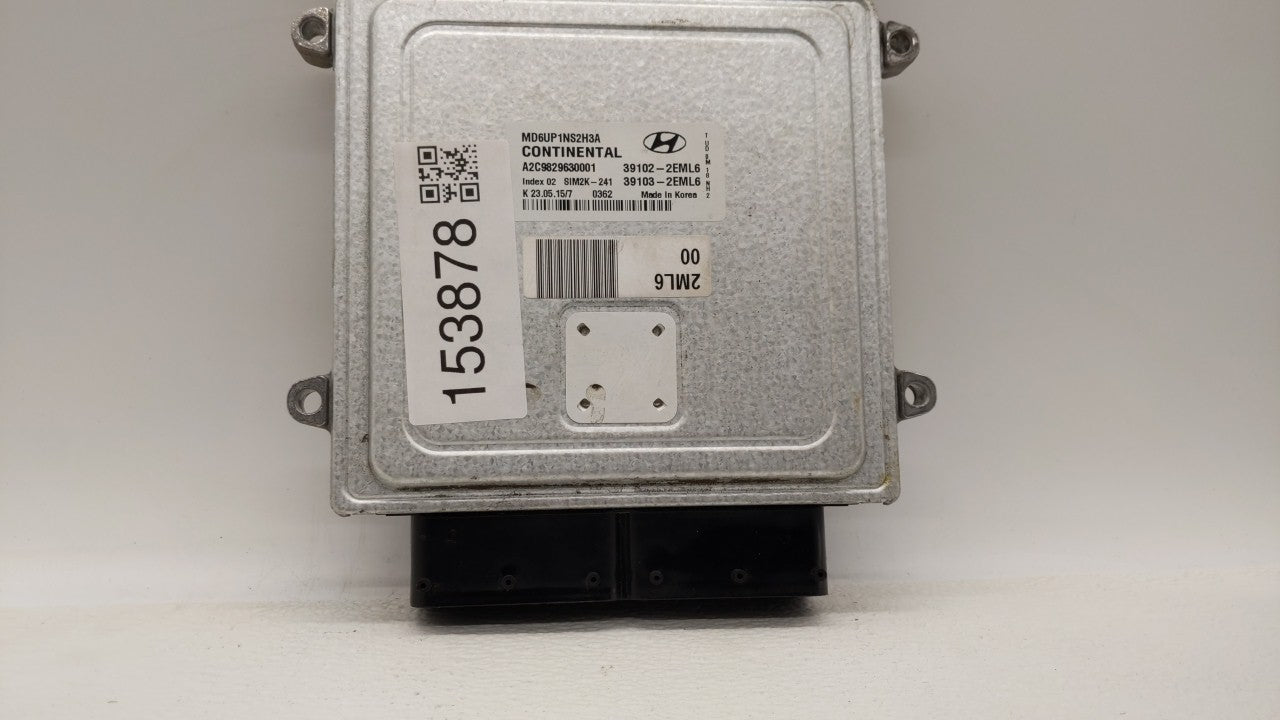 2014-2016 Hyundai Elantra PCM Engine Control Computer ECU ECM PCU OEM P/N:39102-2EML6 39103-2EML6 Fits Fits 2014 2015 2016 O