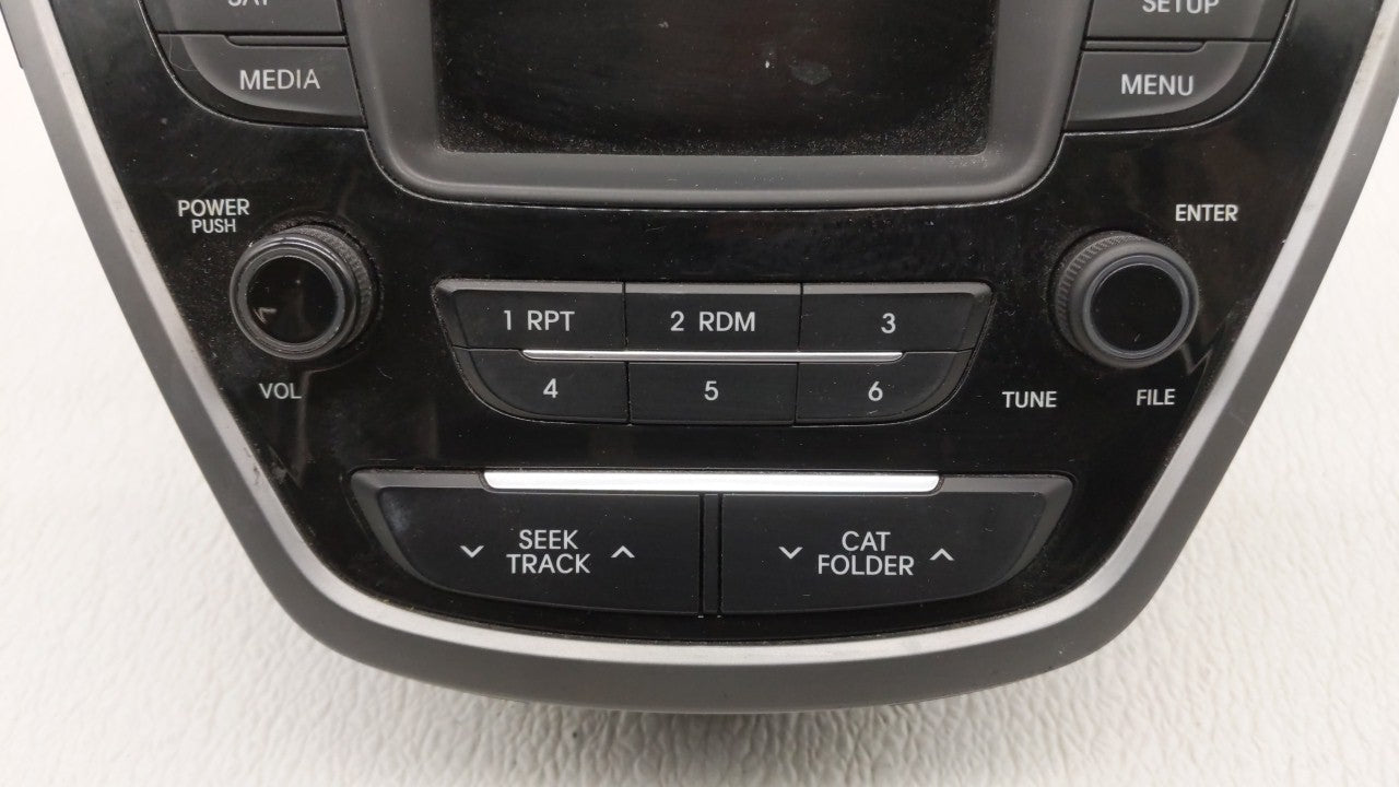 2014-2016 Hyundai Elantra Radio AM FM Cd Player Receiver Replacement P/N:96170-3X156GU Fits Fits 2014 2015 2016 OEM Used Aut