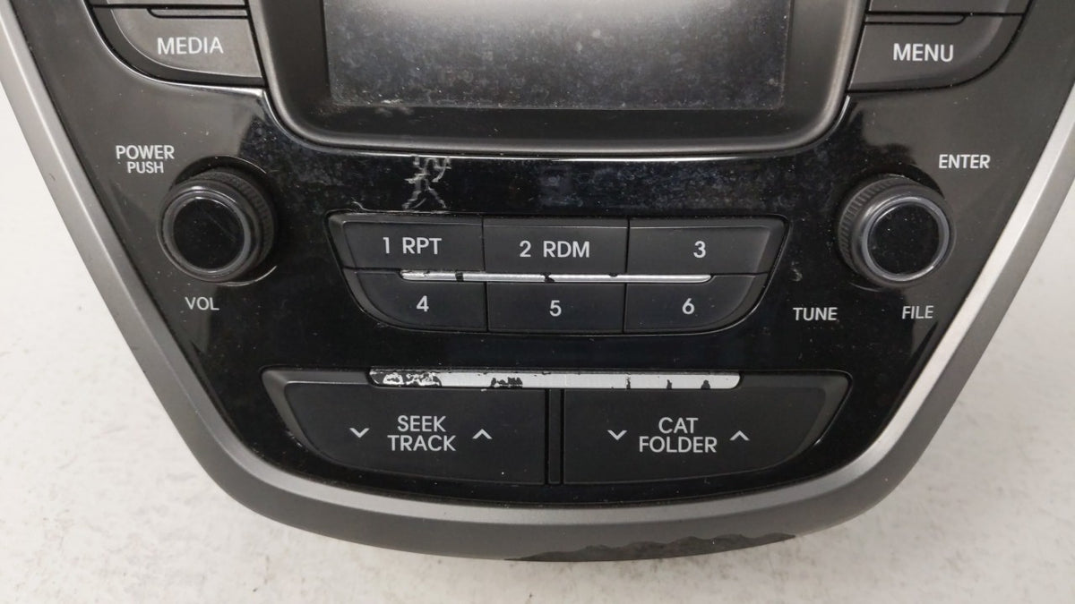 2014-2016 Hyundai Elantra Am Fm Cd Player Radio Receiver 159248 - Oemusedautoparts1.com