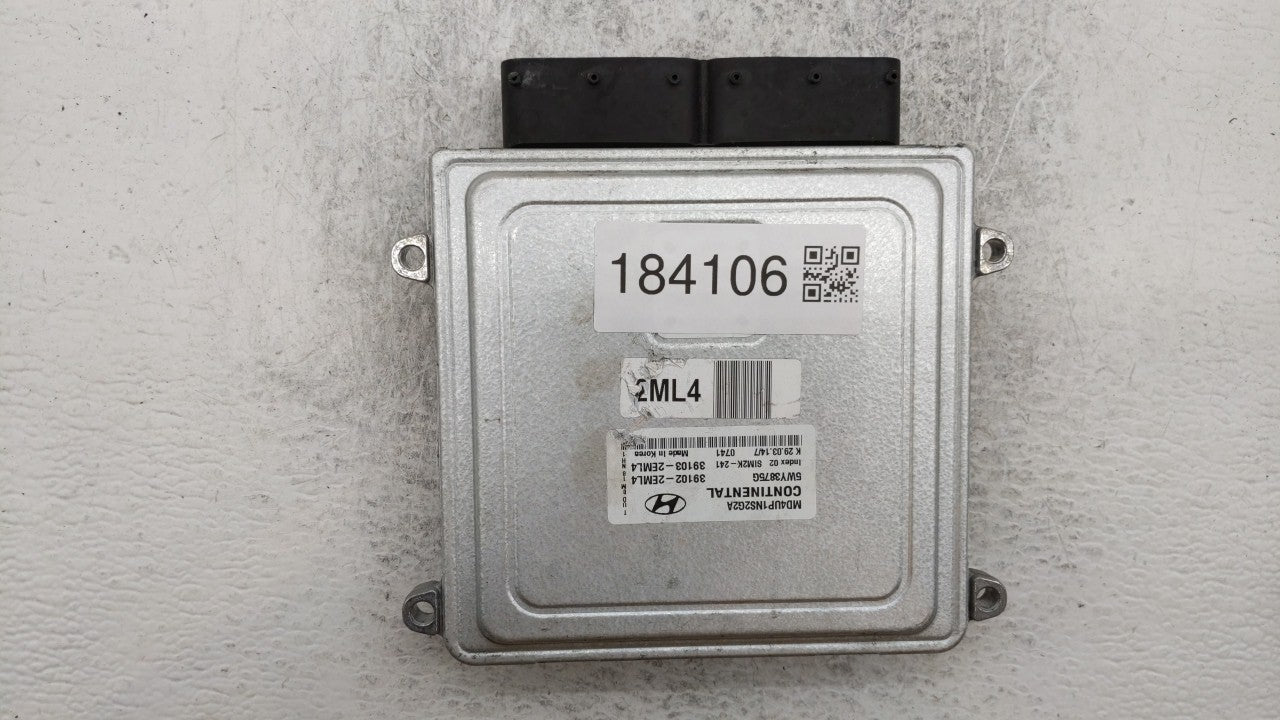 2014-2016 Hyundai Elantra PCM Engine Control Computer ECU ECM PCU OEM P/N:39102-2EML6 39103-2EML6 Fits Fits 2014 2015 2016 O