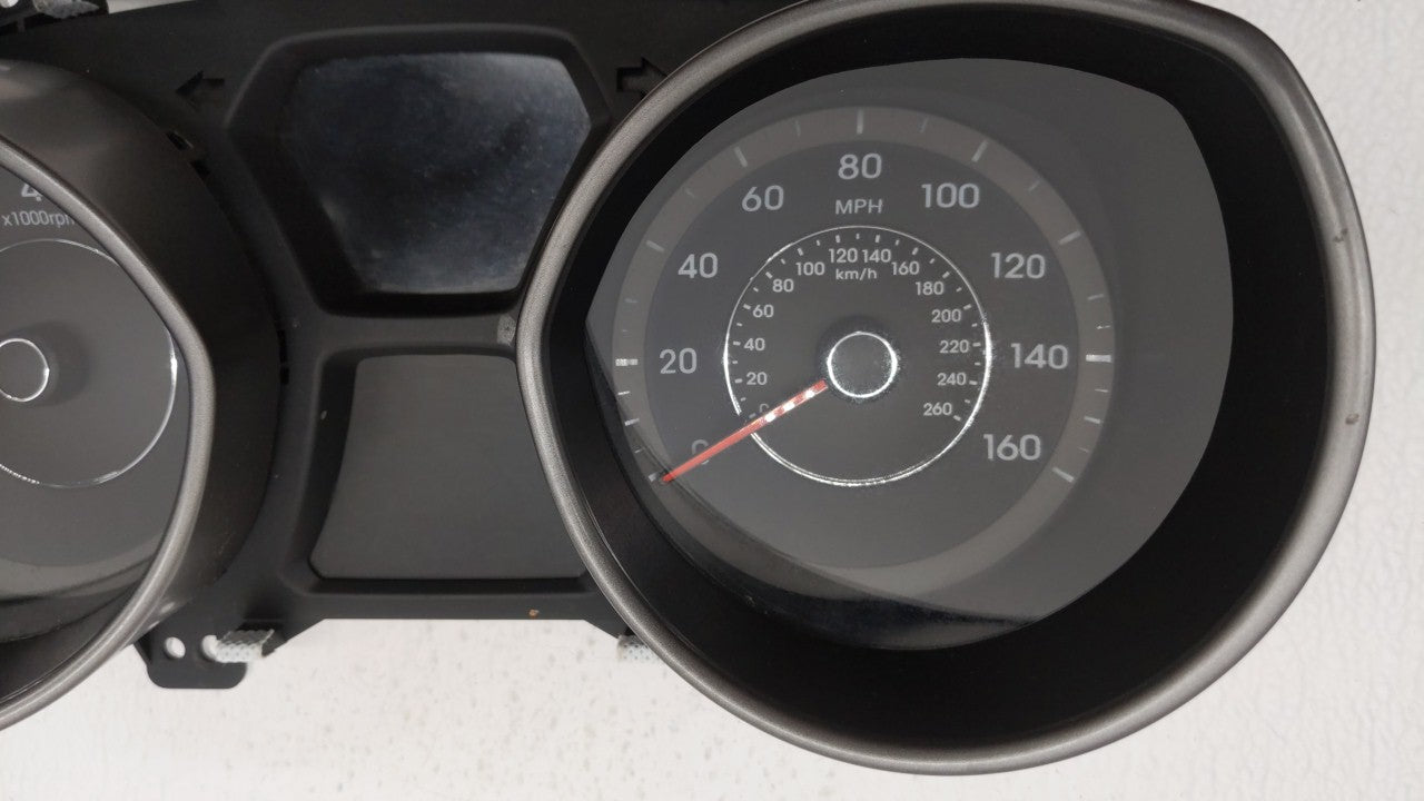 2014-2016 Hyundai Elantra Instrument Cluster Speedometer Gauges P/N:94004-3Y010 Fits Fits 2014 2015 2016 OEM Used Auto Parts