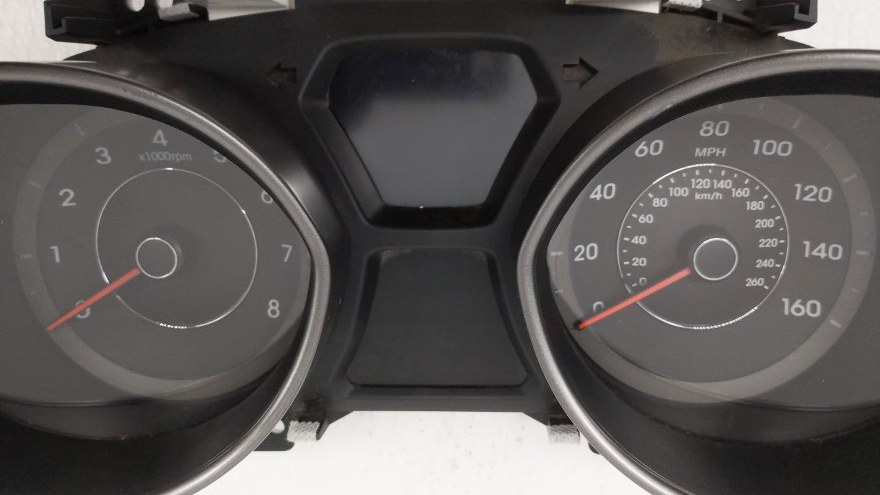 2014-2016 Hyundai Elantra Instrument Cluster Speedometer Gauges P/N:94004-3Y010 Fits Fits 2014 2015 2016 OEM Used Auto Parts