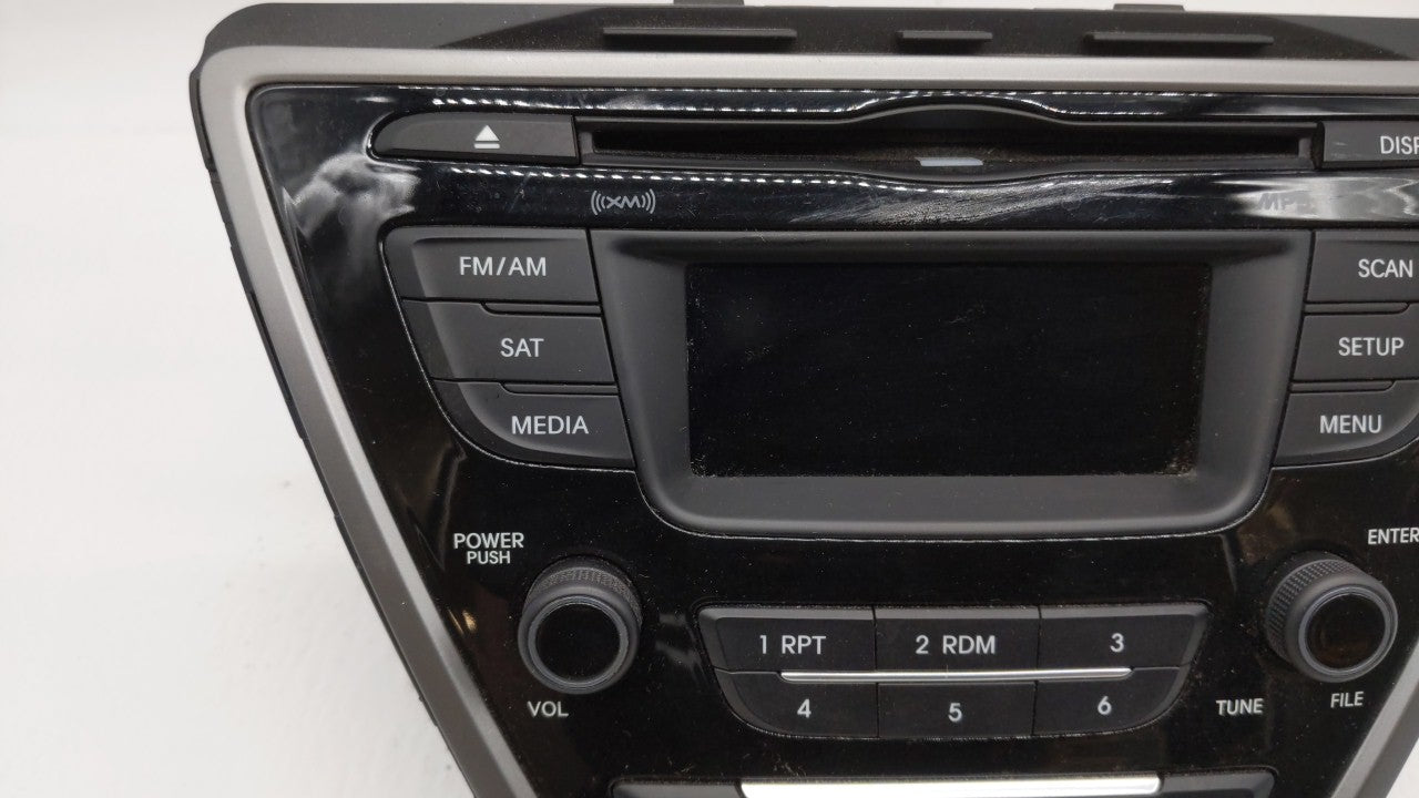 2014-2016 Hyundai Elantra Radio AM FM Cd Player Receiver Replacement P/N:961703X156GU 96170-3X156GU Fits Fits 2014 2015 2016
