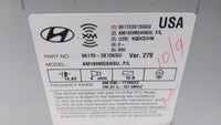 2014-2016 Hyundai Elantra Radio AM FM Cd Player Receiver Replacement P/N:961703X156GU 96170-3X156GU Fits Fits 2014 2015 2016