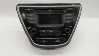 2014-2016 Hyundai Elantra Am Fm Cd Player Radio Receiver 214791 - Oemusedautoparts1.com