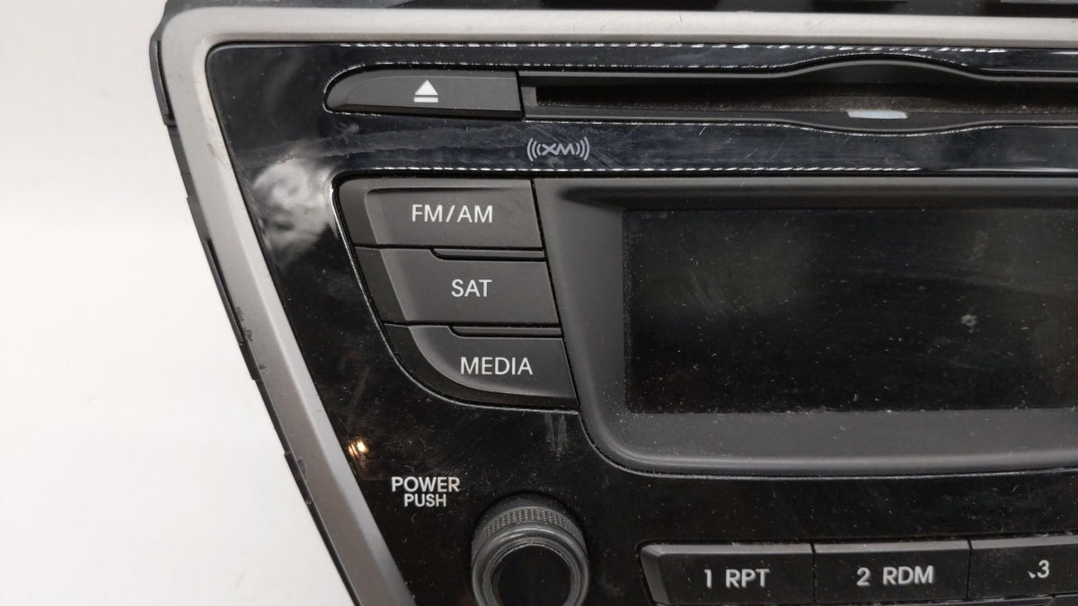 2014-2016 Hyundai Elantra Am Fm Cd Player Radio Receiver 214791 - Oemusedautoparts1.com